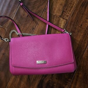 Kate Spade Sweetheart Pink Laurel Way Crossbody Bag with Adjustable Strap
